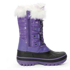 Dream Pairs Kids Boys & Girls winter Snow Boots Insulated Waterproof KRIVER-1